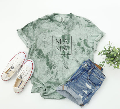 Mama Comfort Colors T Shirt (Square/Boxed)