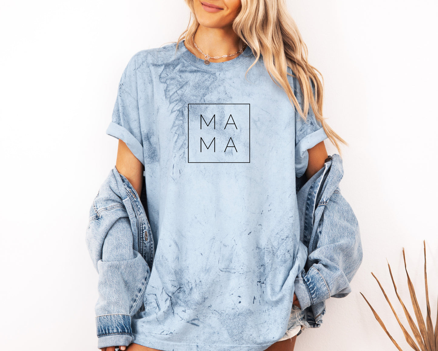 Mama Comfort Colors T Shirt (Square/Boxed)
